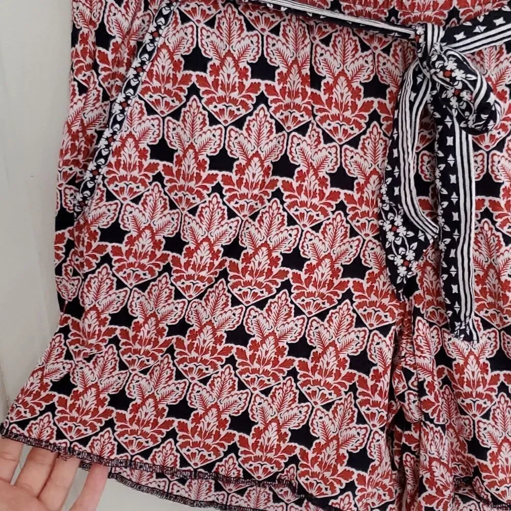 Loft Boho Tie Waist Shorts
